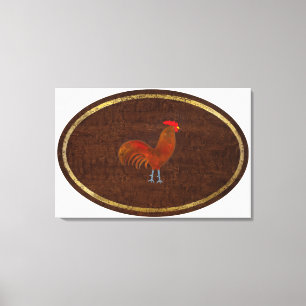 The Rooster 2009 Canvas Print