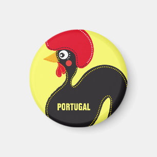the Rooster of Portugal Magnet