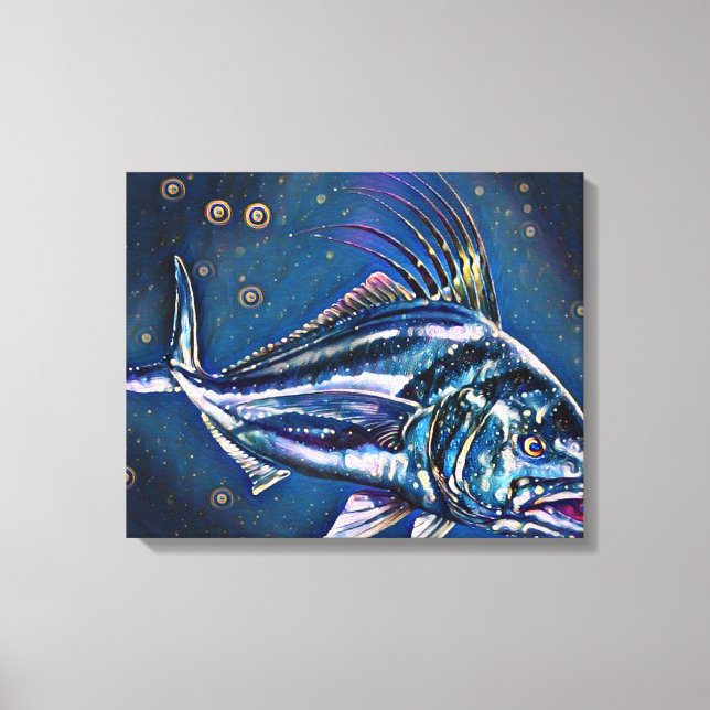 The Roosterfish, Baja California Canvas Print (Front)