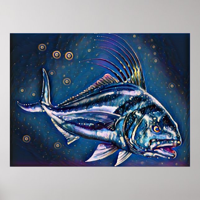 The Roosterfish, Baja California Poster (Front)