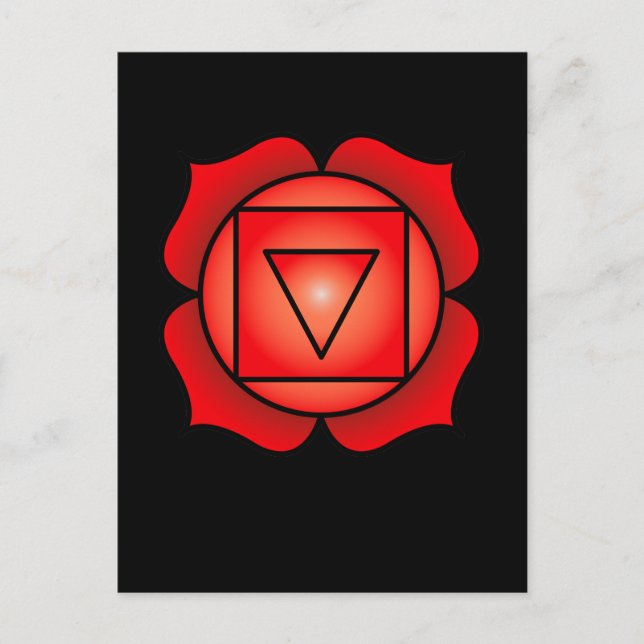 The Root Chakra Postcard (Front)