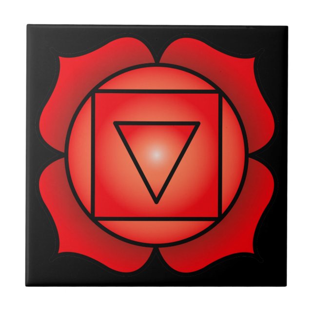The Root Chakra Tile (Front)