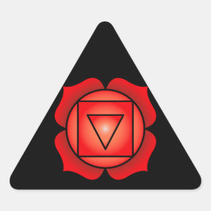 The Root Chakra Triangle Sticker
