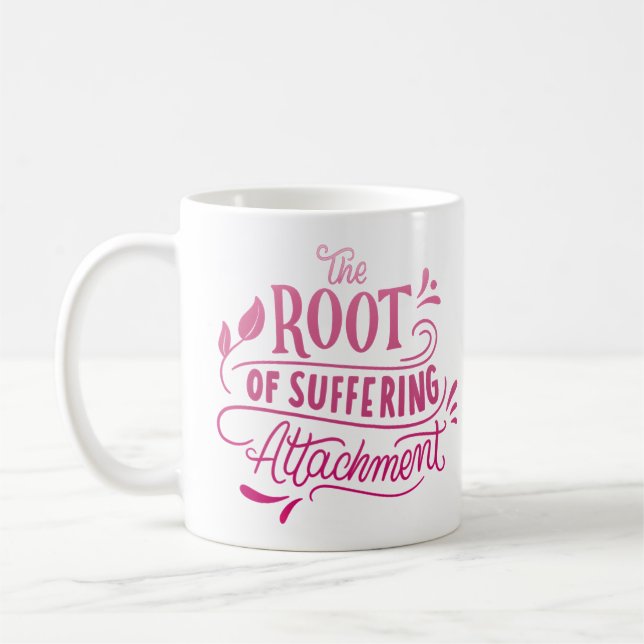 the root of suffe ring attachment coffee mug (Left)