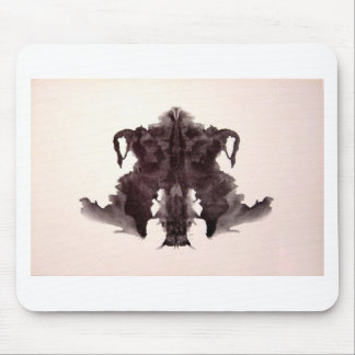The Rorschach Test Ink Blots Plate 4 Animal Skin Mouse Pad