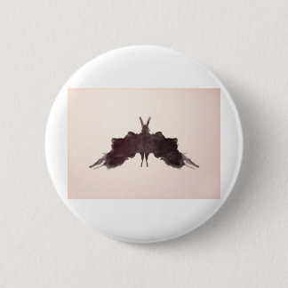 The Rorschach Test Ink Blots Plate 5 Bat Moth 2 Inch Round Button