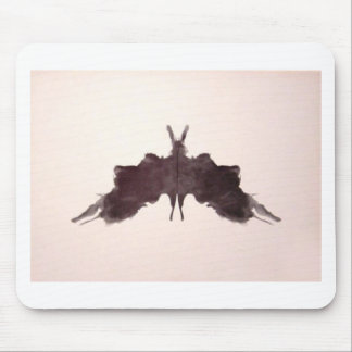 The Rorschach Test Ink Blots Plate 5 Bat Moth Mouse Pad