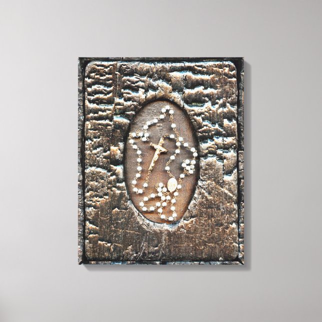 The Rosary Canvas Print (Front)