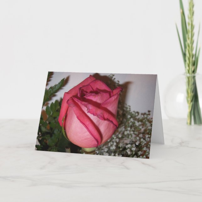The Rose Card (Front)