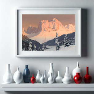 The Rose Garden of Saint Cyprian Poster