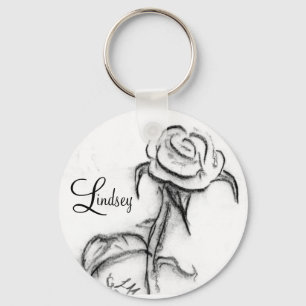 The rose Lindsey Keychain