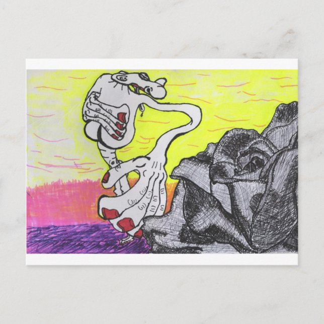 The Rose Postcard (Front)