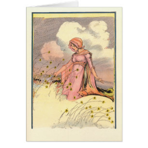 The Rose Princess speaks with the flowers