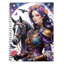 The Rosebud Series-Steampunk Rosebud & Her Horse