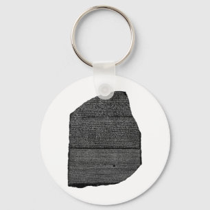 The Rosetta Stone Egyptian Granodiorite Stele Keychain
