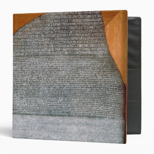 The Rosetta Stone, from Fort St. Julien, Binder