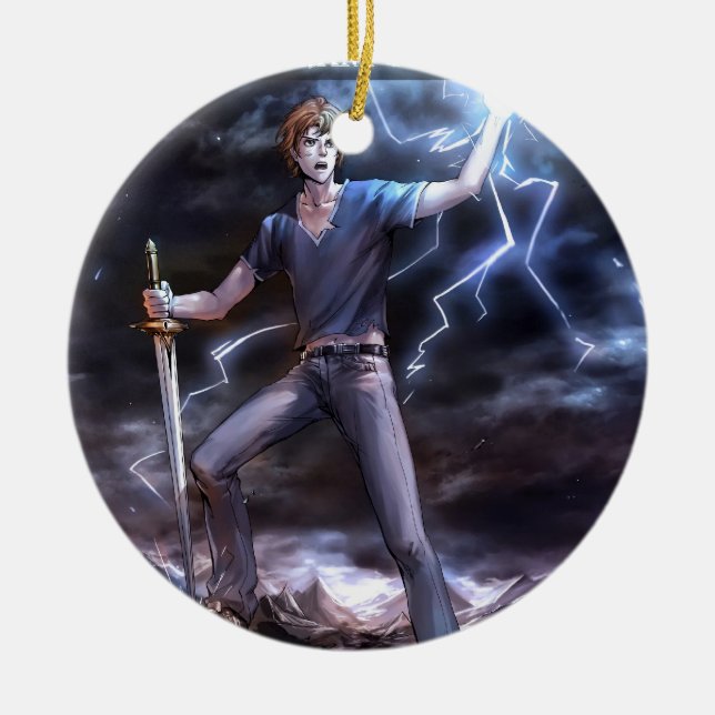 The Rostical Users - Sceldrant's Comet Ceramic Ornament (Front)