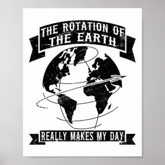 The Rotation Of The Earth Really Makes My Day1  Poster