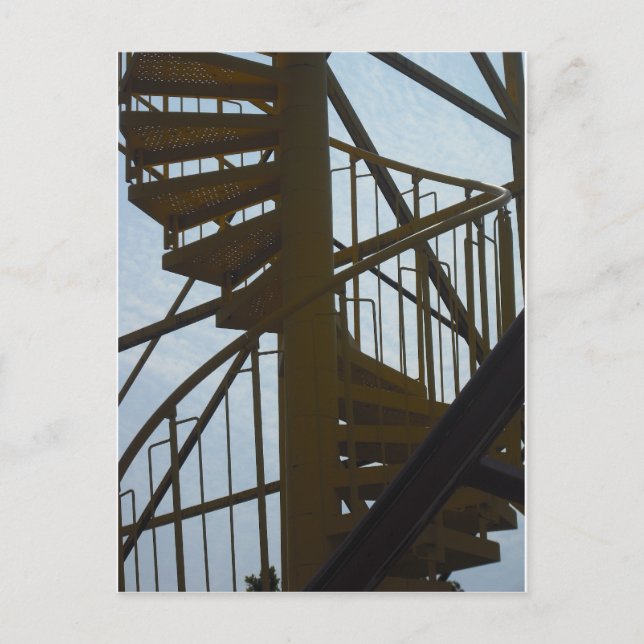 The Round Stairs Postcard (Front)