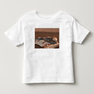 The rover's landing site toddler t-shirt