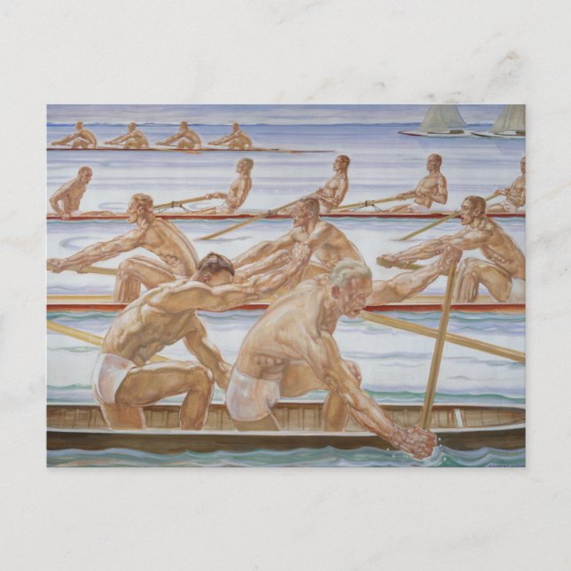 The Rowers Postcard (Front)