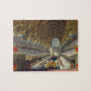 The Royal Banquet, First Course, from an album cel Jigsaw Puzzle