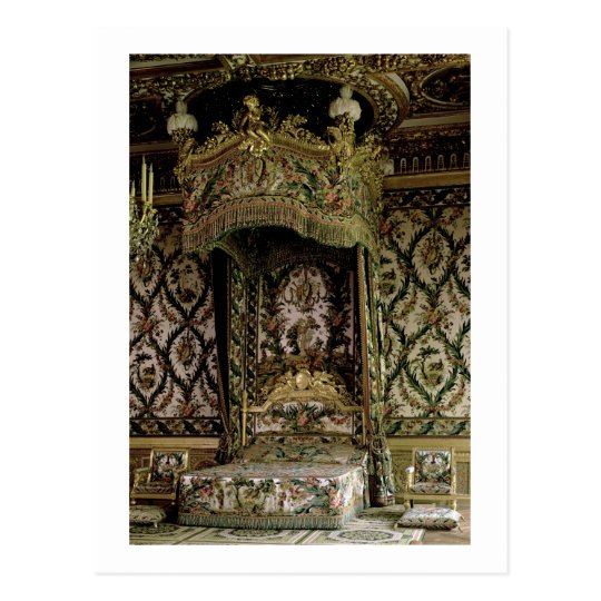 The Royal Bed, probably 18th century (photo) Postcard