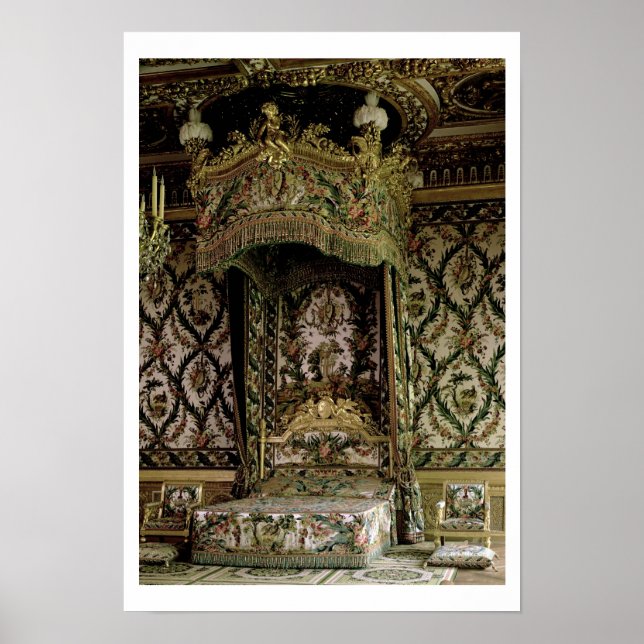 The Royal Bed, probably 18th century (photo) Poster (Front)