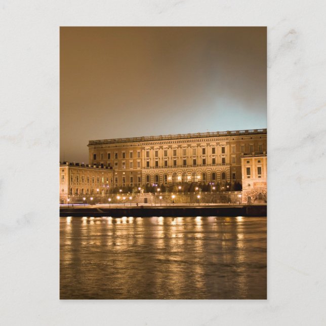 The Royal Castle, Stockholm Sweden Postcard (Front)