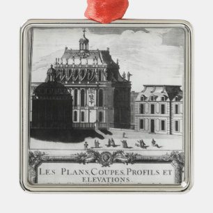 The Royal Chapel, illustration from 'Les Plans Metal Ornament