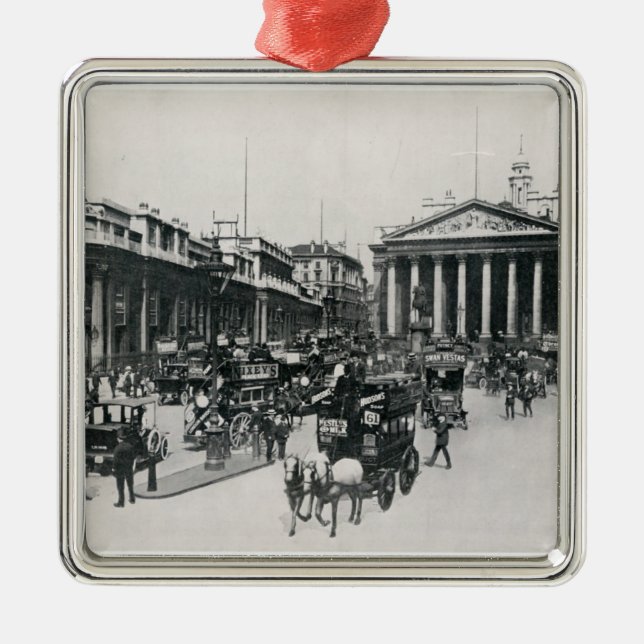 The Royal Exchange, London Metal Ornament (Front)