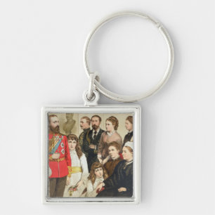 The Royal Family, 1880 Keychain