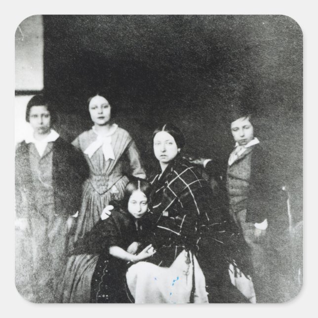 The Royal Family Square Sticker (Front)