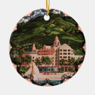 The Royal Hawaiian Hotel Ceramic Ornament