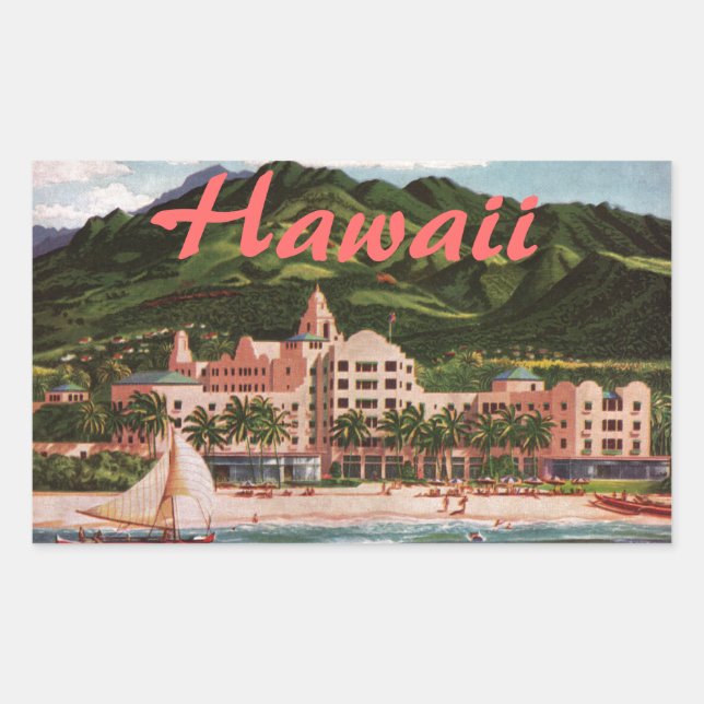 The Royal Hawaiian Hotel Sticker (Front)