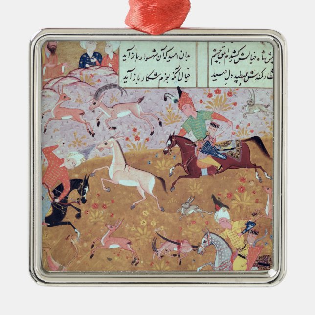 The Royal Hunt Metal Ornament (Front)