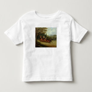 The Royal Mail Coach with Passengers (oil on canva Toddler T-shirt