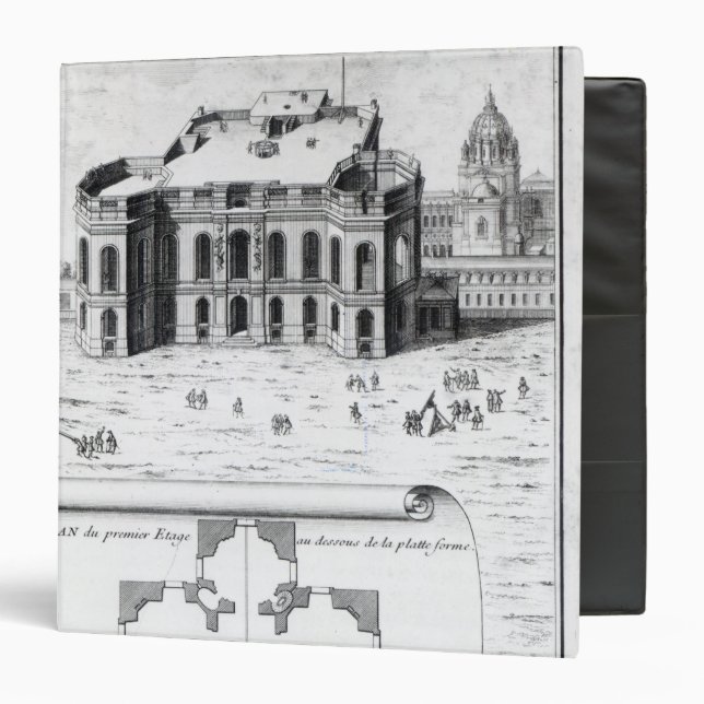 The Royal Observatory in Paris, 1741 Binder (Front/Inside)