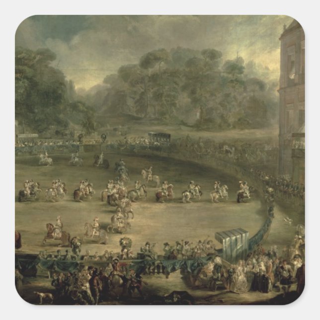 The Royal Parade Square Sticker (Front)