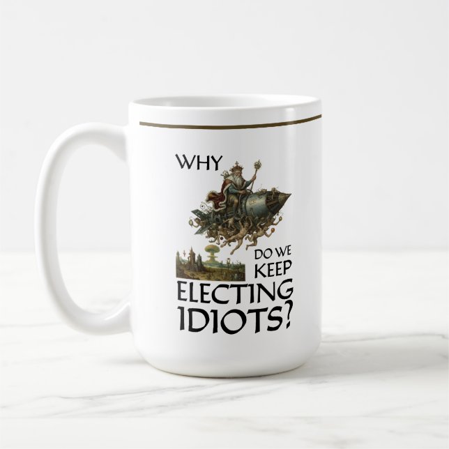 The Royal Rocket of Recurring Mistakes: Coffee Mug (Left)