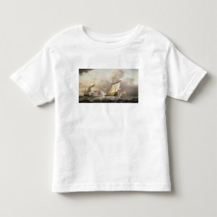 The Royal Yacht 'Mary' Exchanging Salutes Toddler T-shirt