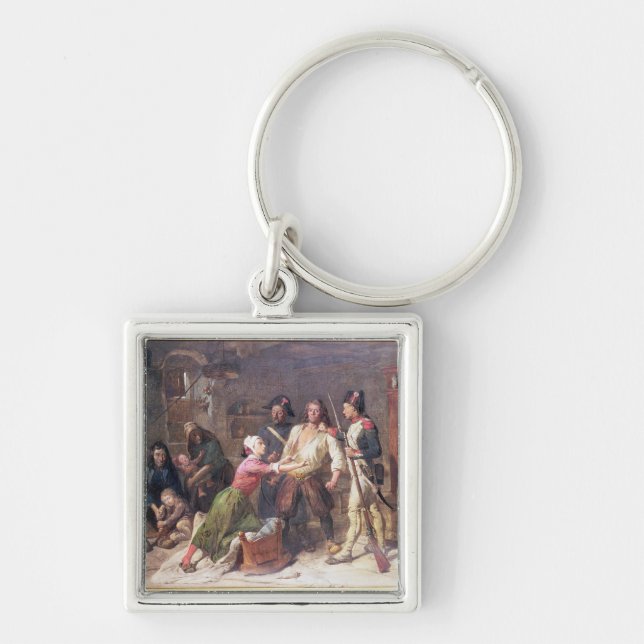 The Royalist, c.1789 Keychain (Front)