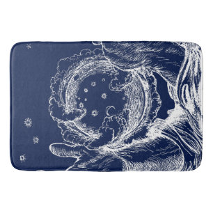 The Rubaiyat of Omar Khayyam Creation Bath Mat