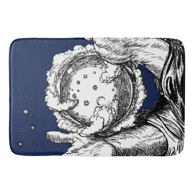 The Rubaiyat of Omar Khayyam Creation Bath Mat (Front)