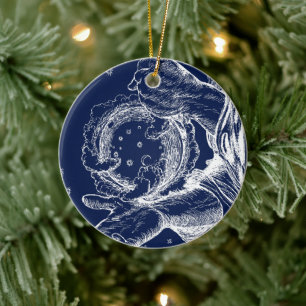 The Rubaiyat of Omar Khayyam Creation Ceramic Ornament