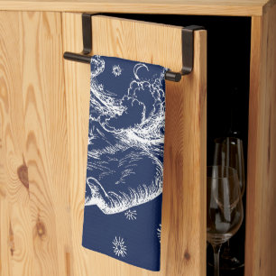 The Rubaiyat of Omar Khayyam Creation Kitchen Towel