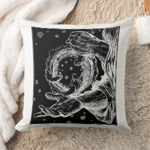 The Rubaiyat of Omar Khayyam Creation Throw Pillow