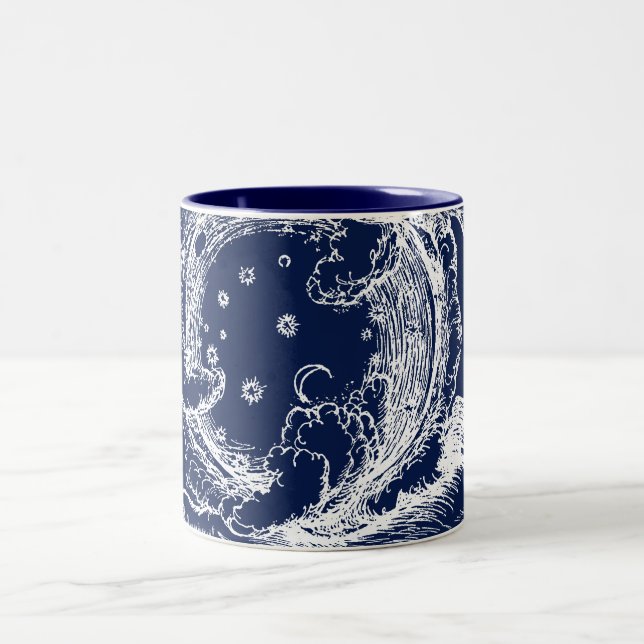 The Rubaiyat of Omar Khayyam Creation Two-Tone Coffee Mug (Center)