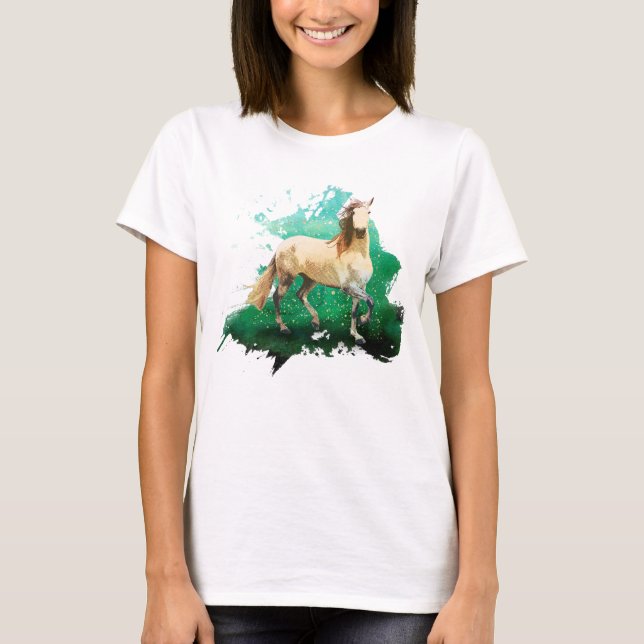 The rubber horse basic T-shirt (Front)