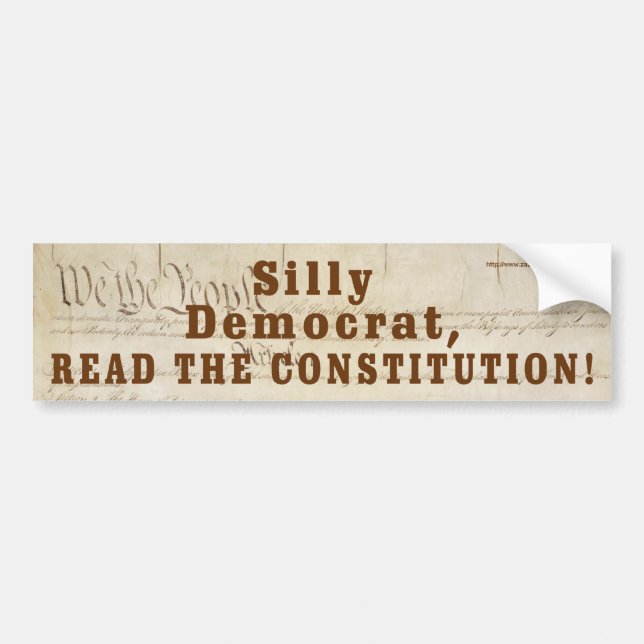 The Rules! Bumper Bumper Sticker (Front)